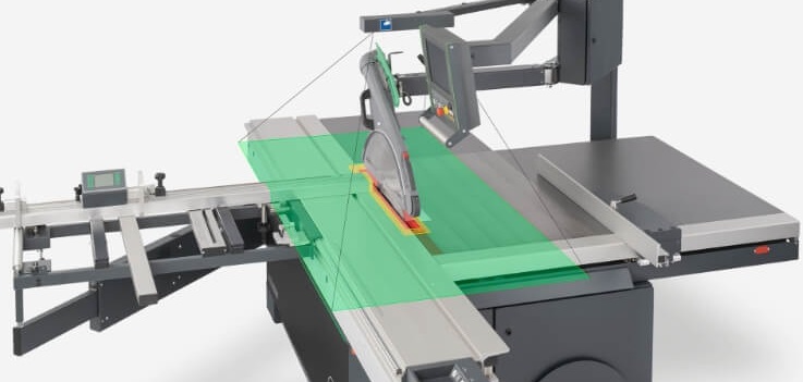 Video omkring Altendorf Hand Guard optisk teknologi